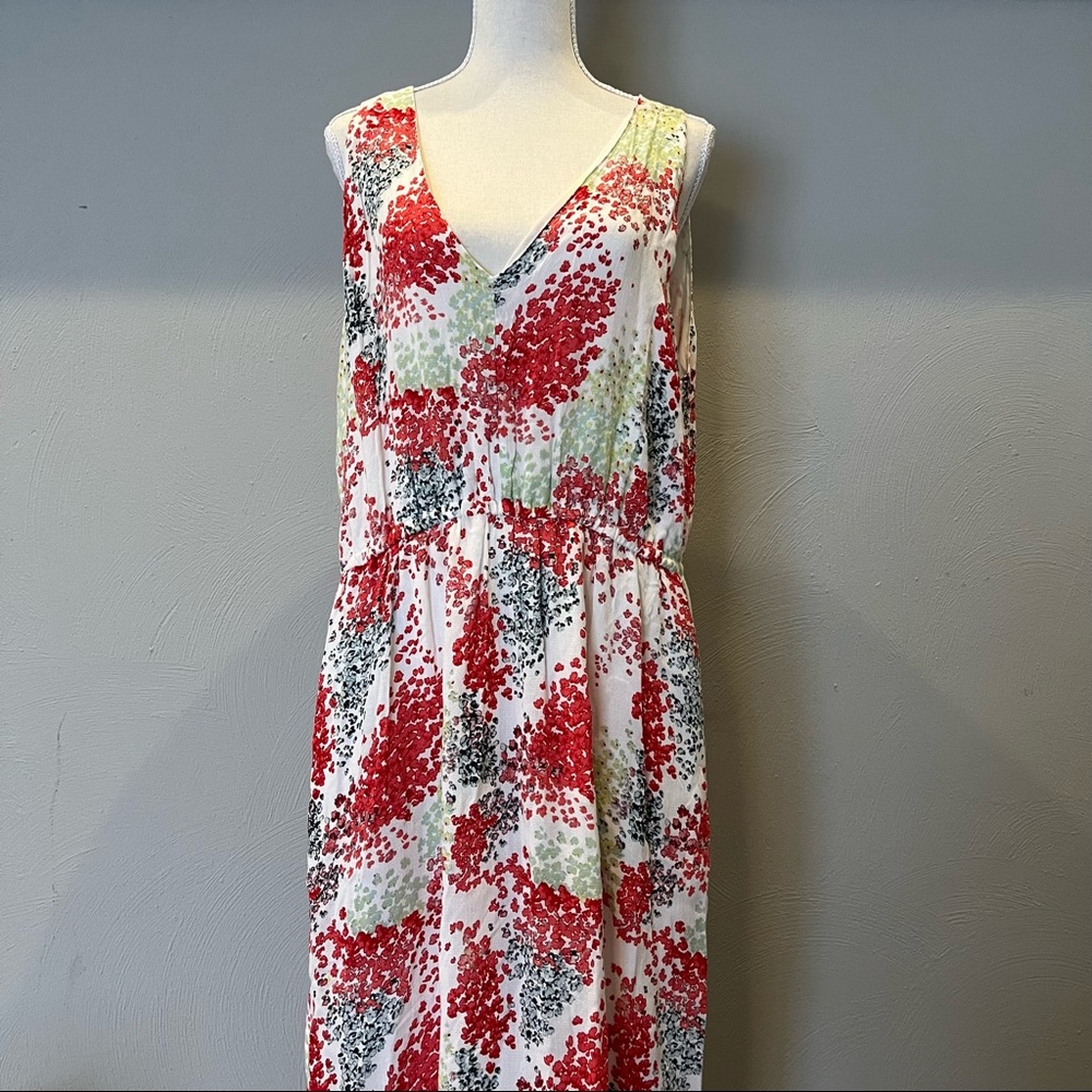 Lucky Brand Floral Print Maxi Dress